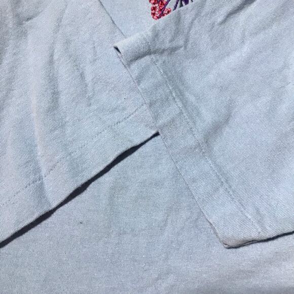 Vintage prairie mountain single stitch USA cotton Alaska tshirt embroidered - Picture 8 of 10